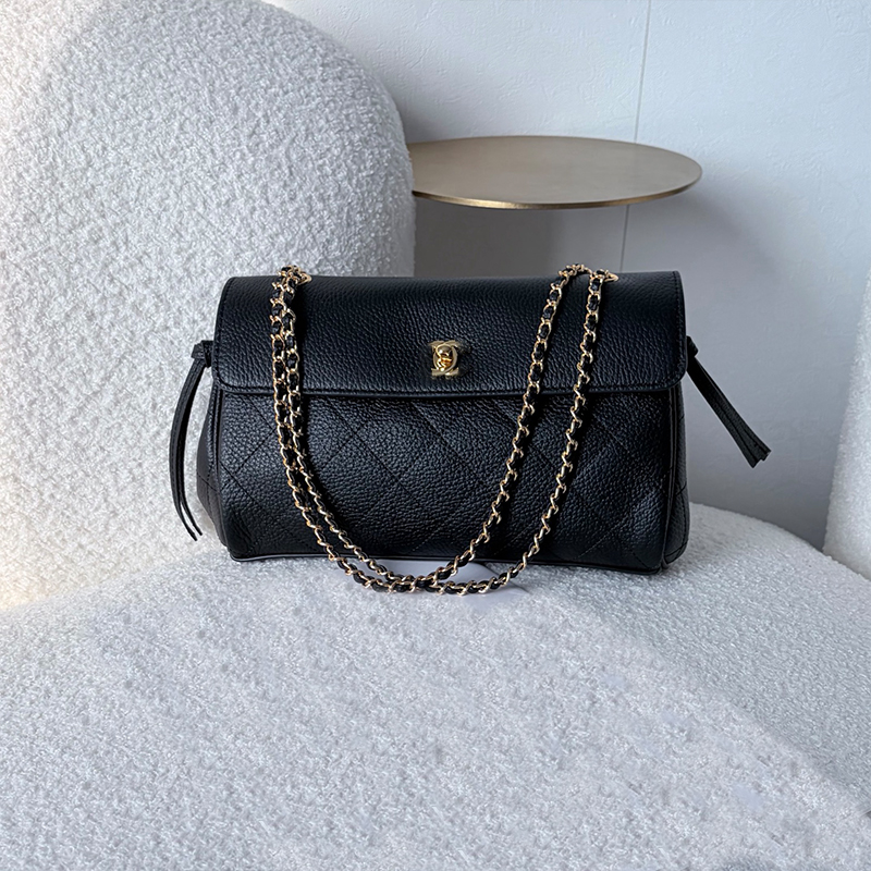 Sacs de créateurs 2026 tendances véritable cuir de vachette cordon matelassé bandoulière sac à main femmes Caviar cuir chaîne épaule sous les bra