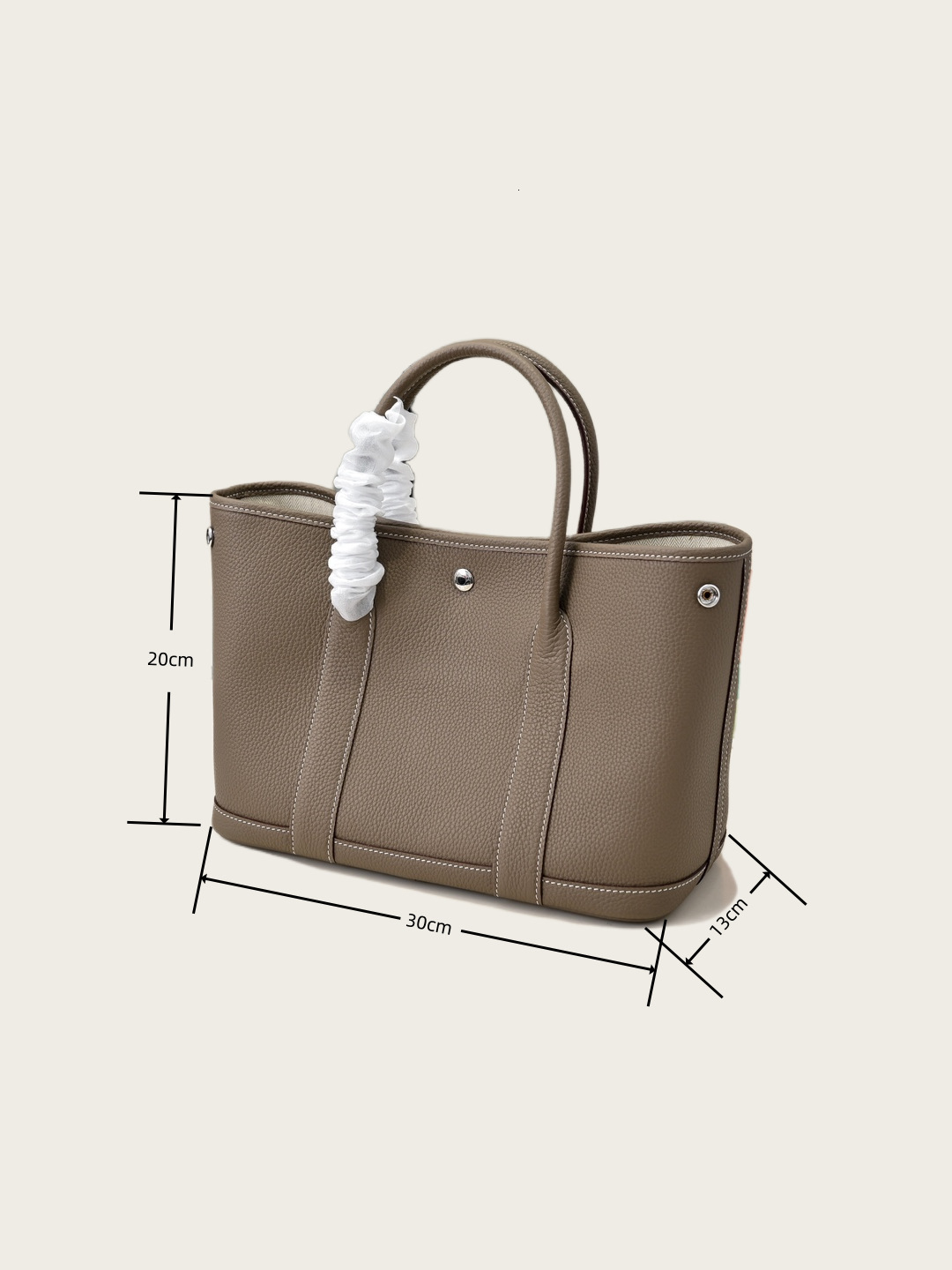 H Home fait à la main jardin 23/30 Original TC épaissi Dense tissu tissé grande capacité pique-nique maman sac fourre-tout