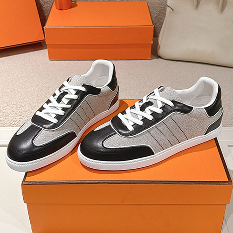 Designer Women Multicolore Prunoir Match Sneaker Luxury Men Multicolore Noisette Stitched Logo Gum Lace up Flat Sneakers With Shoe Box Dust Bag Hang