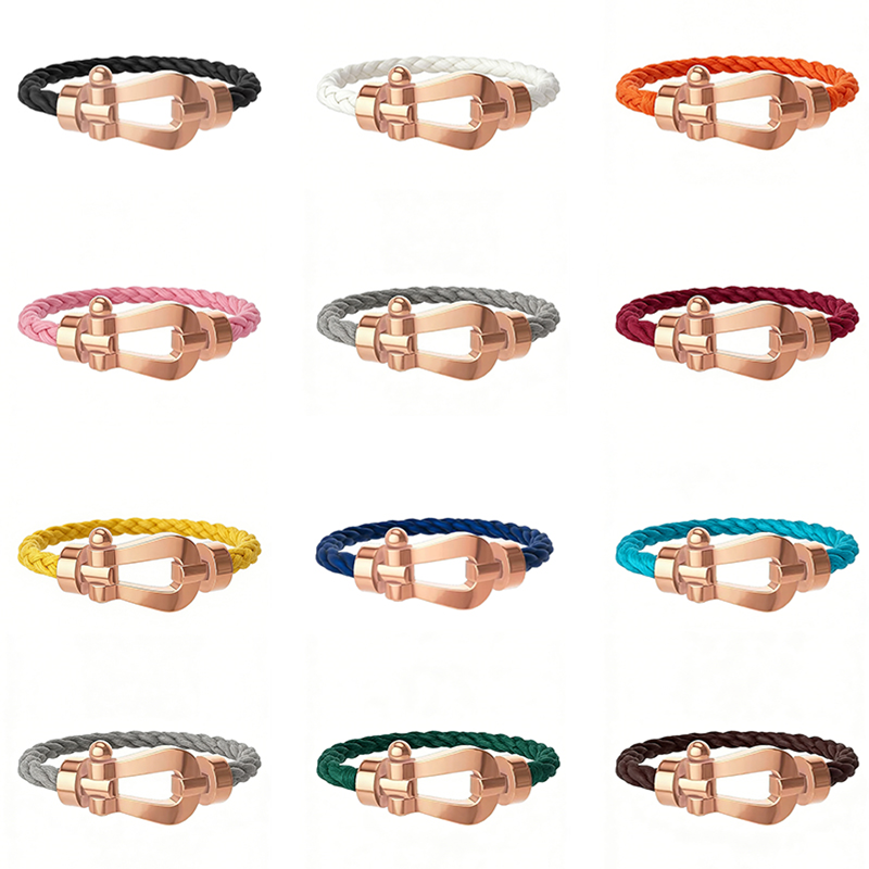 Fashion Rose Gold Bracelet 18k Gold Without Diamond Jewelry Stainless Steel Designer Bracelet