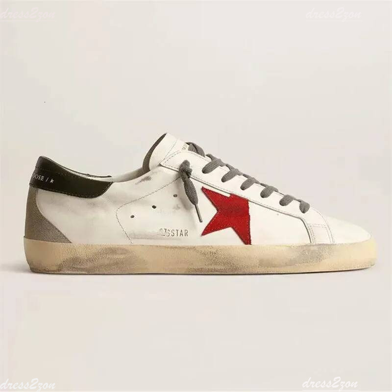 Designer Athleisure Shoes Goose Fashion Running Shoe Super Star Suede Leopard White Doold Dirty Classic and versatile sneakers Free Shipping c79
