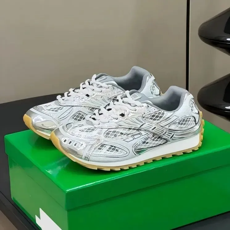 Top Quality Designer Shoes Designer Orbit Running Shoe Sneaker Man Womens Luxury Trainers Leather Mesh Sneakers Nylon Fabric Sneakers Shoes