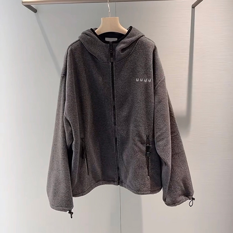 Luxury Fleece Sleeveless Vest For Men Women Slim Waisted Zipper Coat Autumn Winter Warm Grey Outerwear