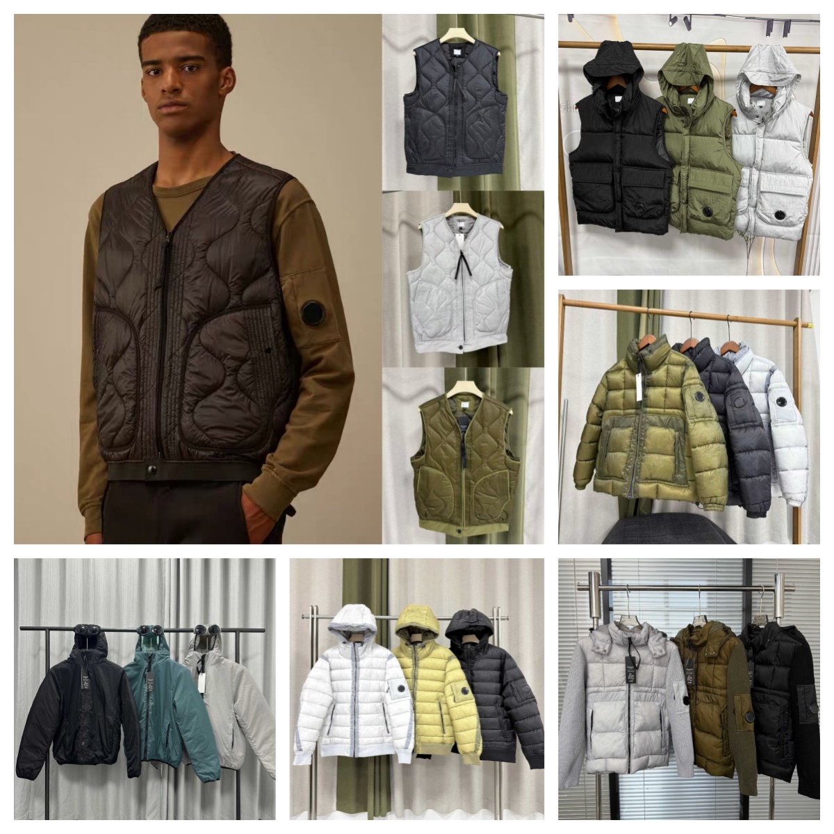 Designer Puffer Jacket Coats Mens Winter Puffer Hooded Jacket Lens Badge Design Mens Streetwear Outdoor Waterproof Thickened Warm Cotton Padded Park