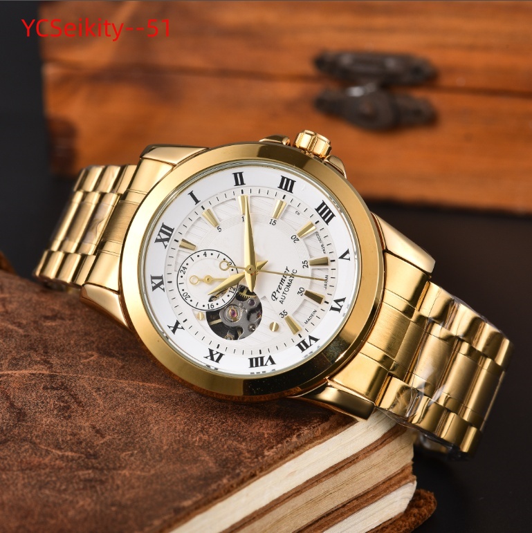 TOP HOT Womens mens SEIKOity Watch Designer Watches Premium Quartz Movement Stainless Steel Bracelet Glass Waterproof women Wristwatches 176