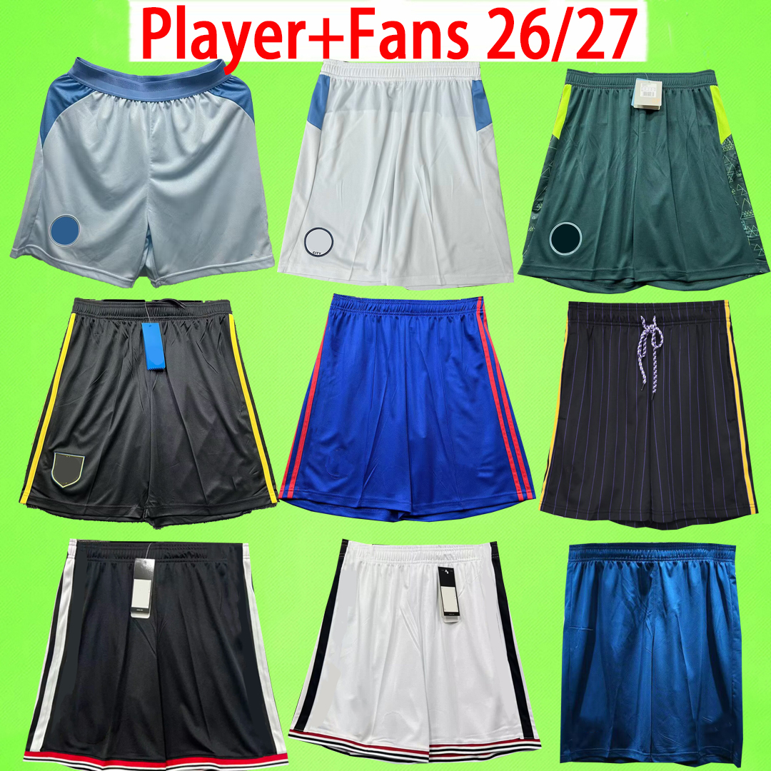 New + Retro Fans Player version HAALAND ALVAREZ soccer shorts 26 27 GREALISH FODEN MAN unite football pants home away third fourth citys men 2026