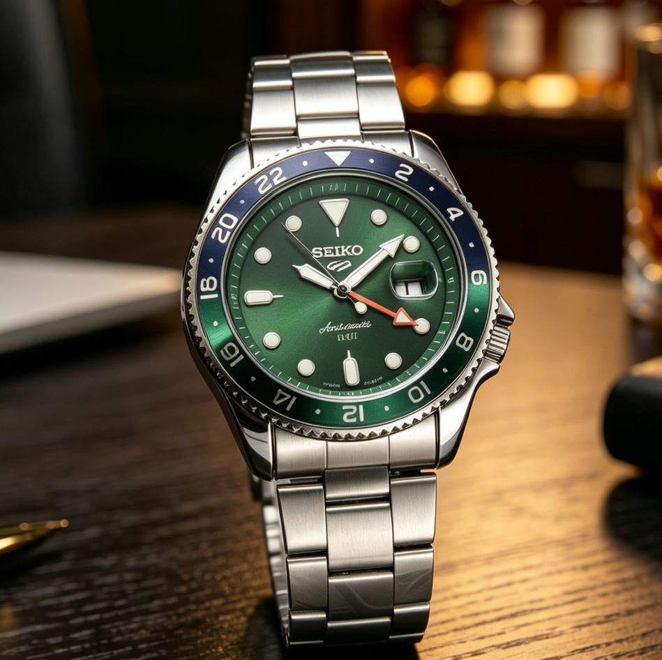 luxury quality elegant stylish watches Men Chronograph cocktail color series full stainless steel European Top brand clock Quartz Four-pins Watch