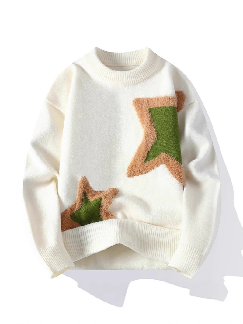 New DesignNew Autumn Winter Casual Warm Sweaters For Men And Women, Long-sleeved Knitwear, Plus Size