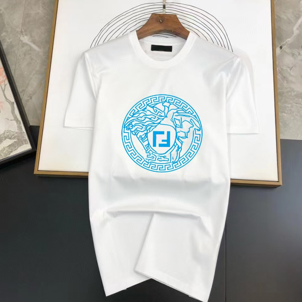Summer Luxury designer Men's T-Shirts womens shirt fashionable letter printed round neck black and white short sleeved t-shirt mens oversized t