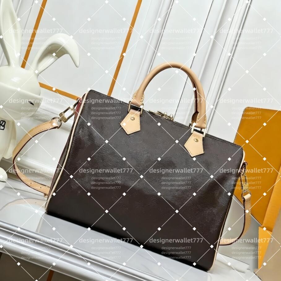 Womens designer tote bag luxury Crossbody Handle Handbags Leather Shoulder bag Women Pillow messenger 20 25 30 35 cm SP Boston Bag Totes 4 Size Mirr