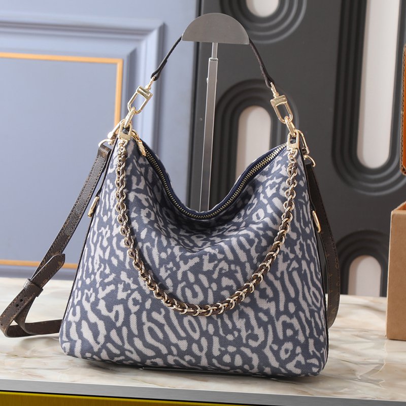 10A Multipass Mini Women's Fashion New Multipass Underarm Hobo Bag with Full Steel Hardware Monogram Canvas Creates A Casual Hanging Bag Body
