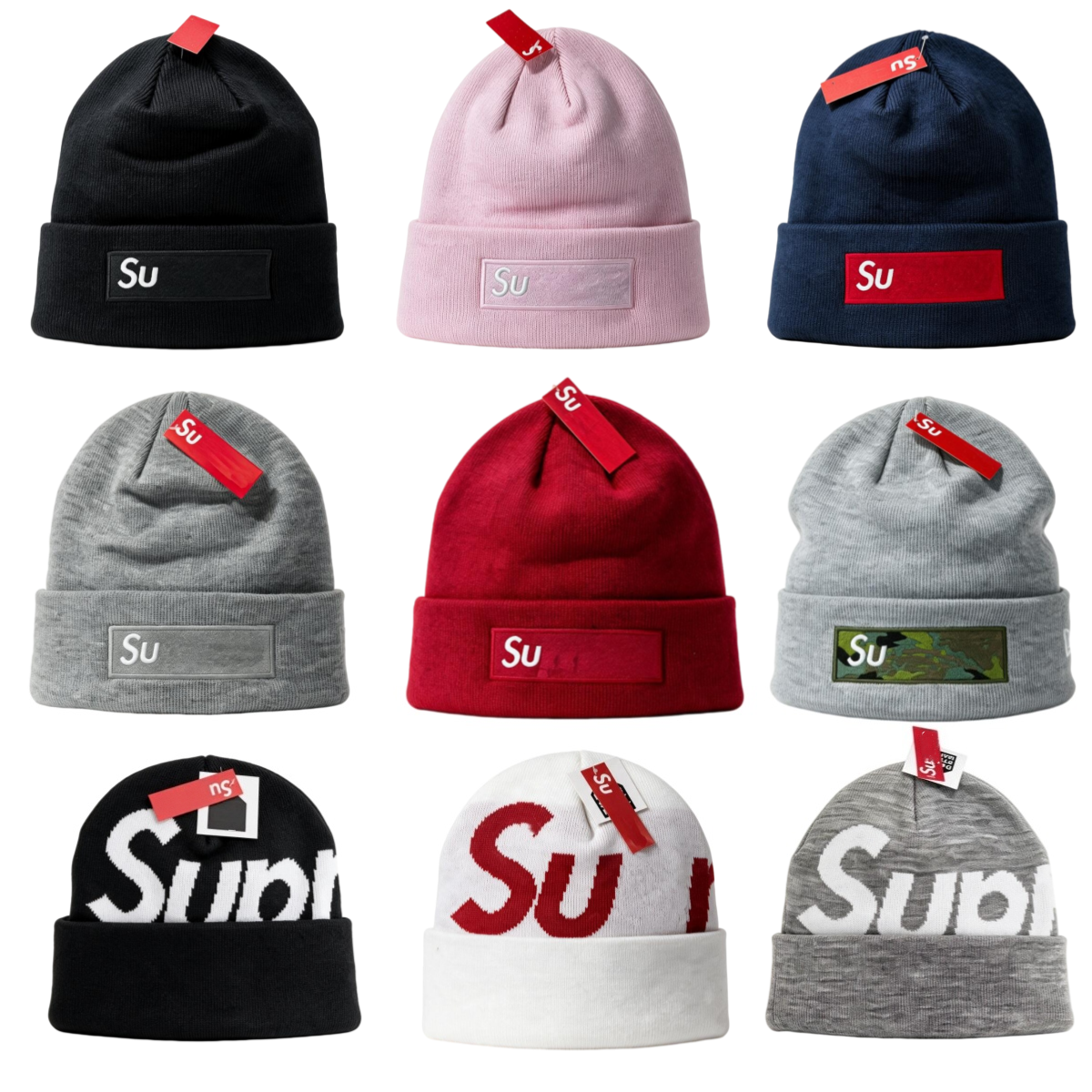 Mens Designer Beanie Box Skull Caps Bonnet Women Winter Hat Knitted Warm Fashion Street Black Grey Red Big Text Beanie Designer Letter Trendy Shi63