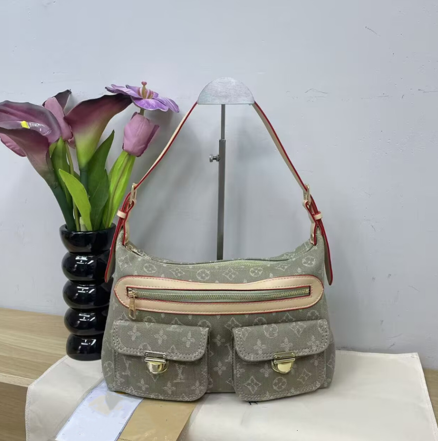 Femmes sacs à bandoulière coucher de soleil Denim rose bleu concepteur sacs à bandoulière sacs à main nouveau fourre-tout Vintage Hobo sac fourre