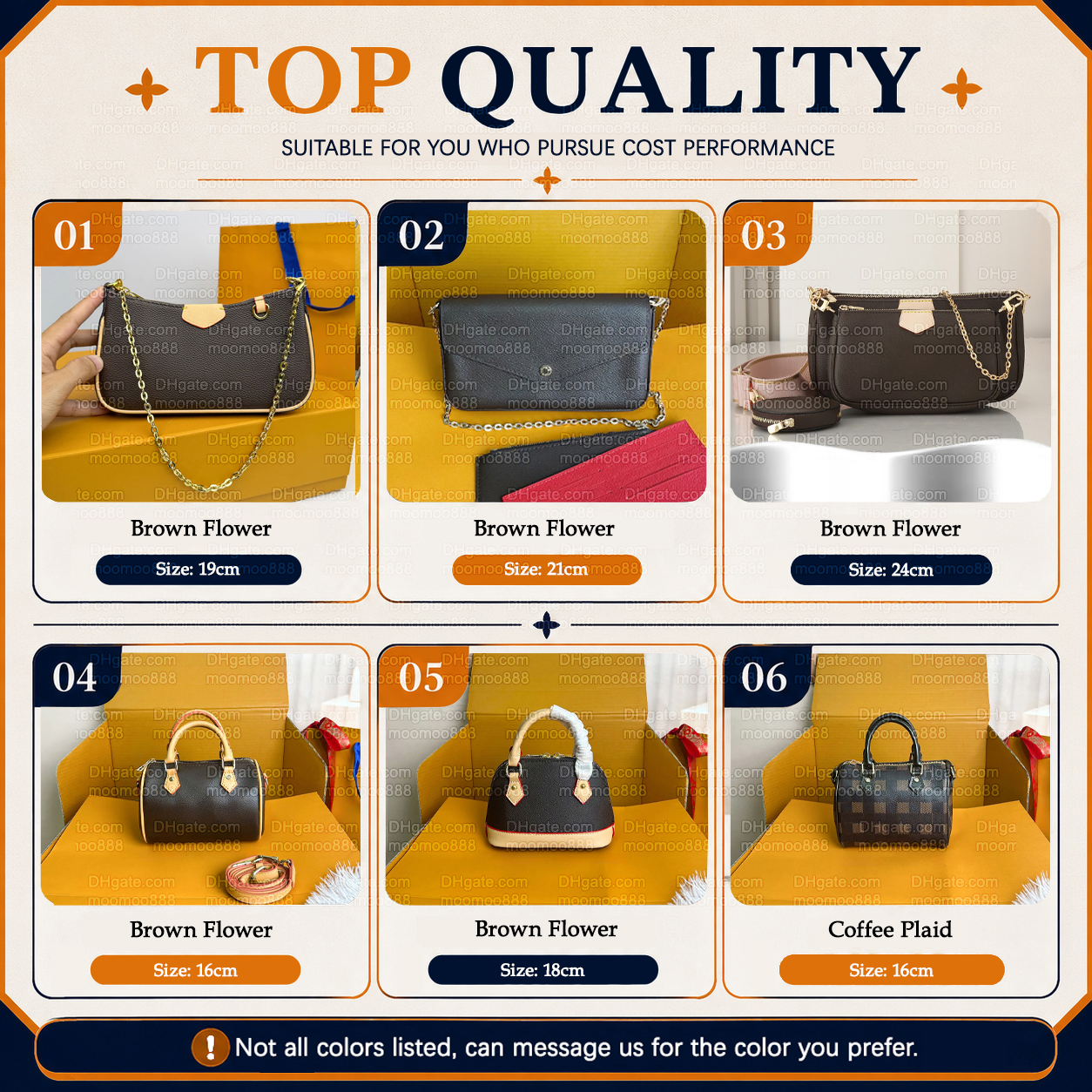 Top Quality Designer Bag Ladies Easy Pouch Embossed Shoulder Bag Cowhide leather Luxury Tote Bags for Women Sac Handbag Crossbody Chain Bag Half Moo