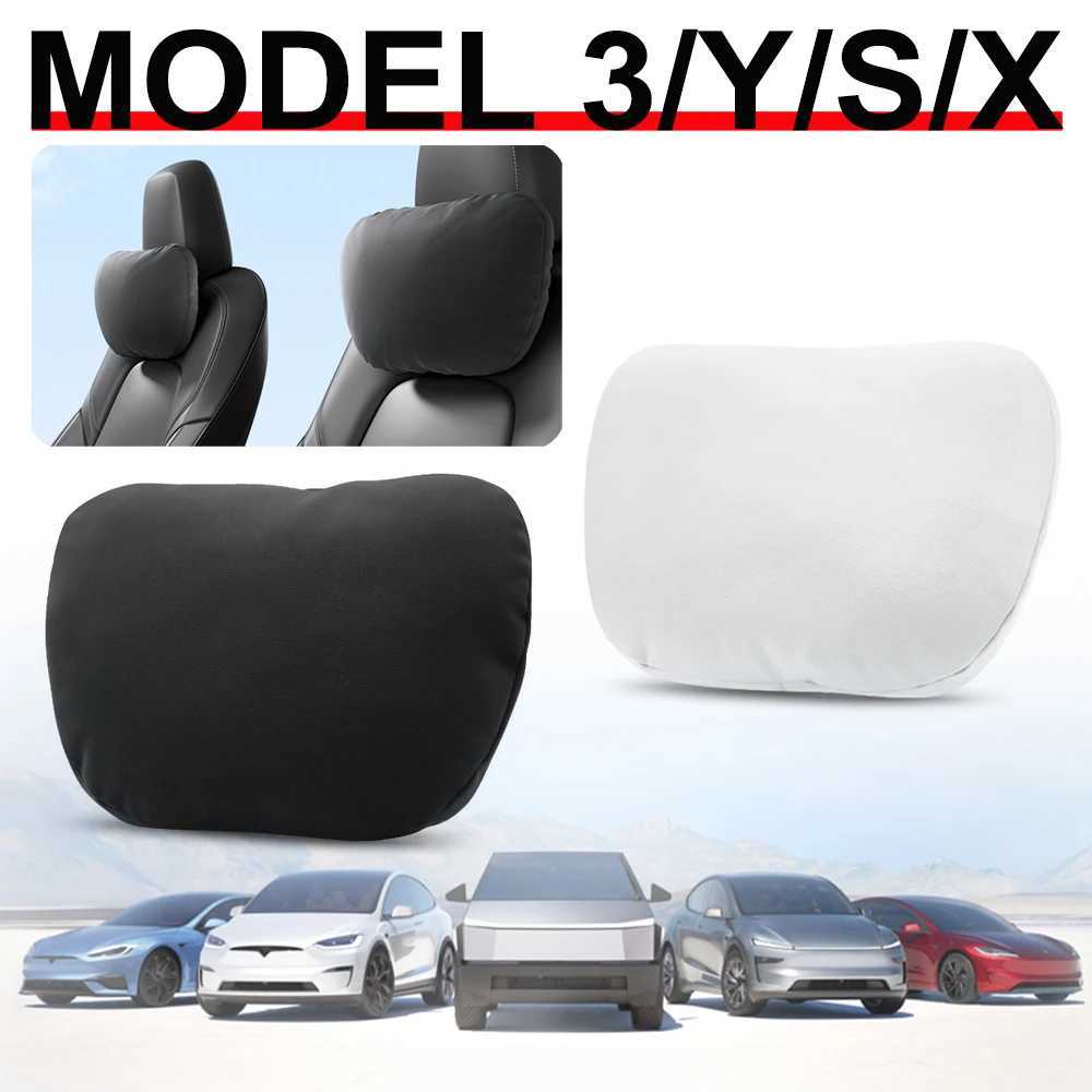 Car Neck Pillow for Tesla Model 3 Y S X Cybertruck and Most Cars Memory Neck Pillow Ergonomic Design Seat Neck Support Headrest C260814