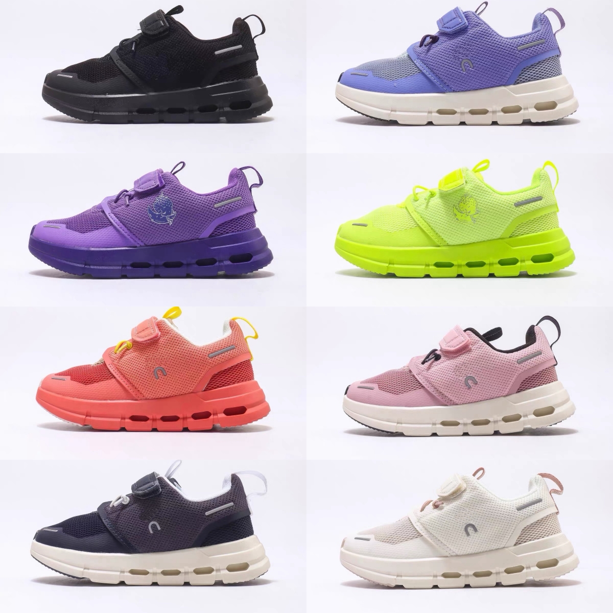Toddlers Trainner Cloud Play All Black PS Sneakers for sale Zephyr White Boys Girls Baby Infant Trainers Kid Youth Sport Shoe US9C-US5Y