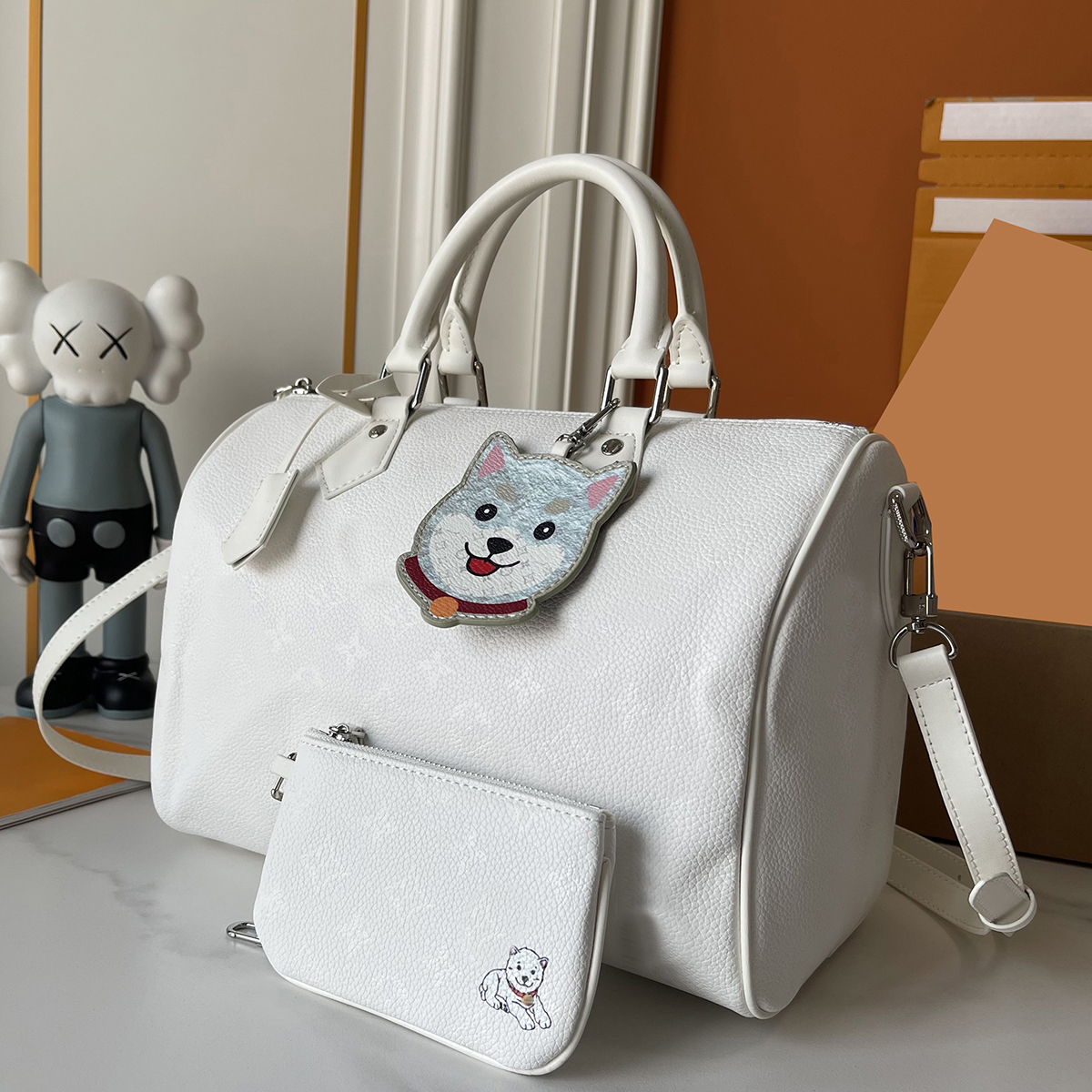 10A TOP quality designer bag shoulder bag genuine leather handbag lady tote bags designer men women bags P9 30cm stitched metal plate Embroidery dus