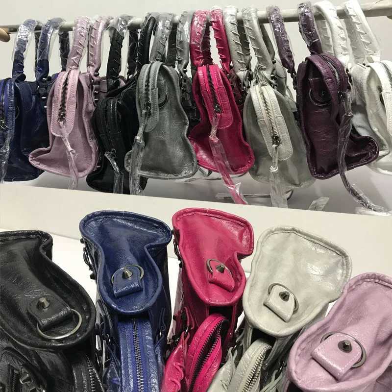 NO Soft Pu Leather Brand Girls Shoulder Black HandBags Tote New Arrival Mini Small Motorcycle Bags Crossbody for Women X260815