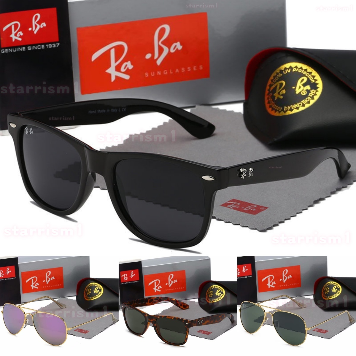 Fashion Sunglasses G-15 Lens 2140S Acetate Square Glasses Vintage Luxury Designer 3025S Justin Shades Eyewear For Men Women Sun Glasses With Box