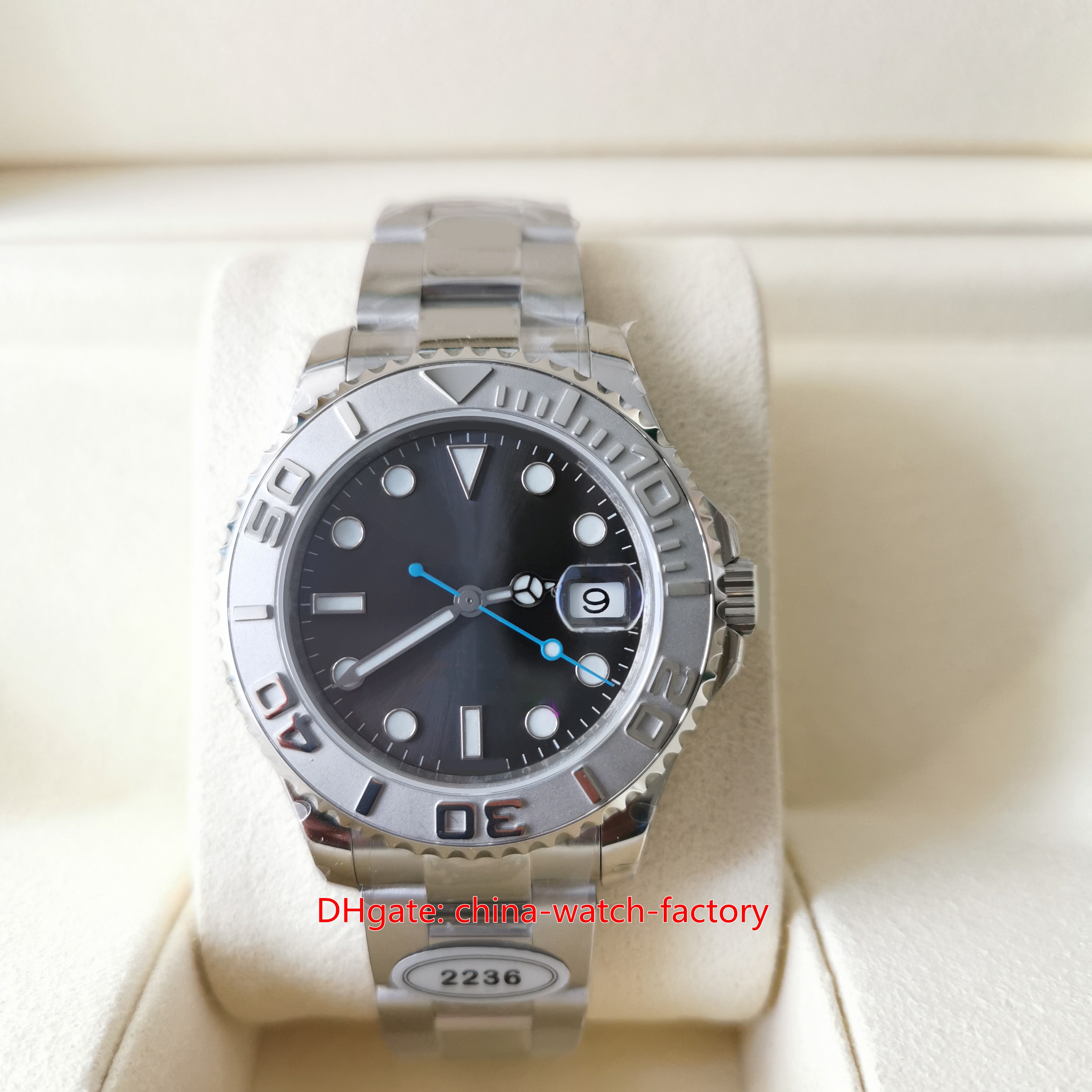 GS Factory 268622 Ladies Watch A2236 37mm m268622-0002 Stainless Steel Waterproof LumiNova Fashion Watches ETA 2236 Mechanical Automatic Women'