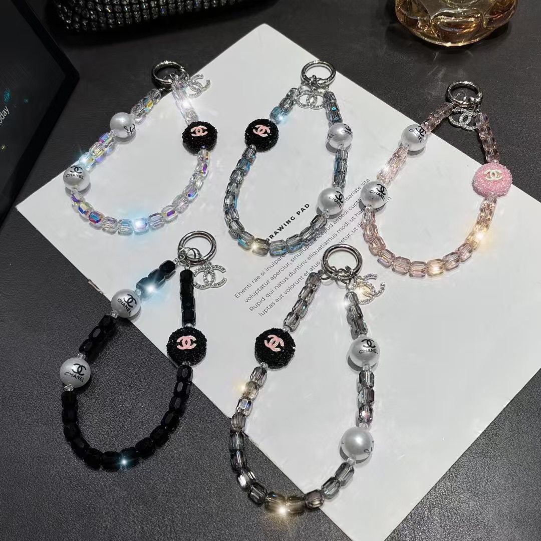 Lanière de téléphone en perles de pierres précieuses naturelles, perle faite à la main, Style bohème, pendentif, accessoires pour tous les téléph
