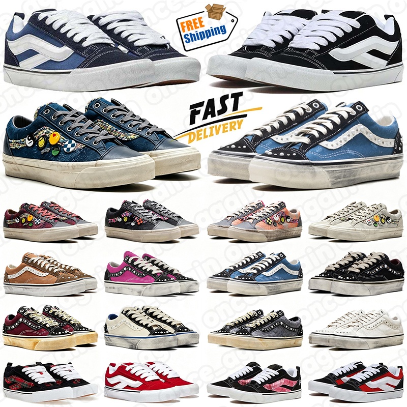 with box free shipping designer van pearlized sneakers old skools shoes Canvas Skate mens trainers Souvenir womens outdoor Sport d h gate luxury cas