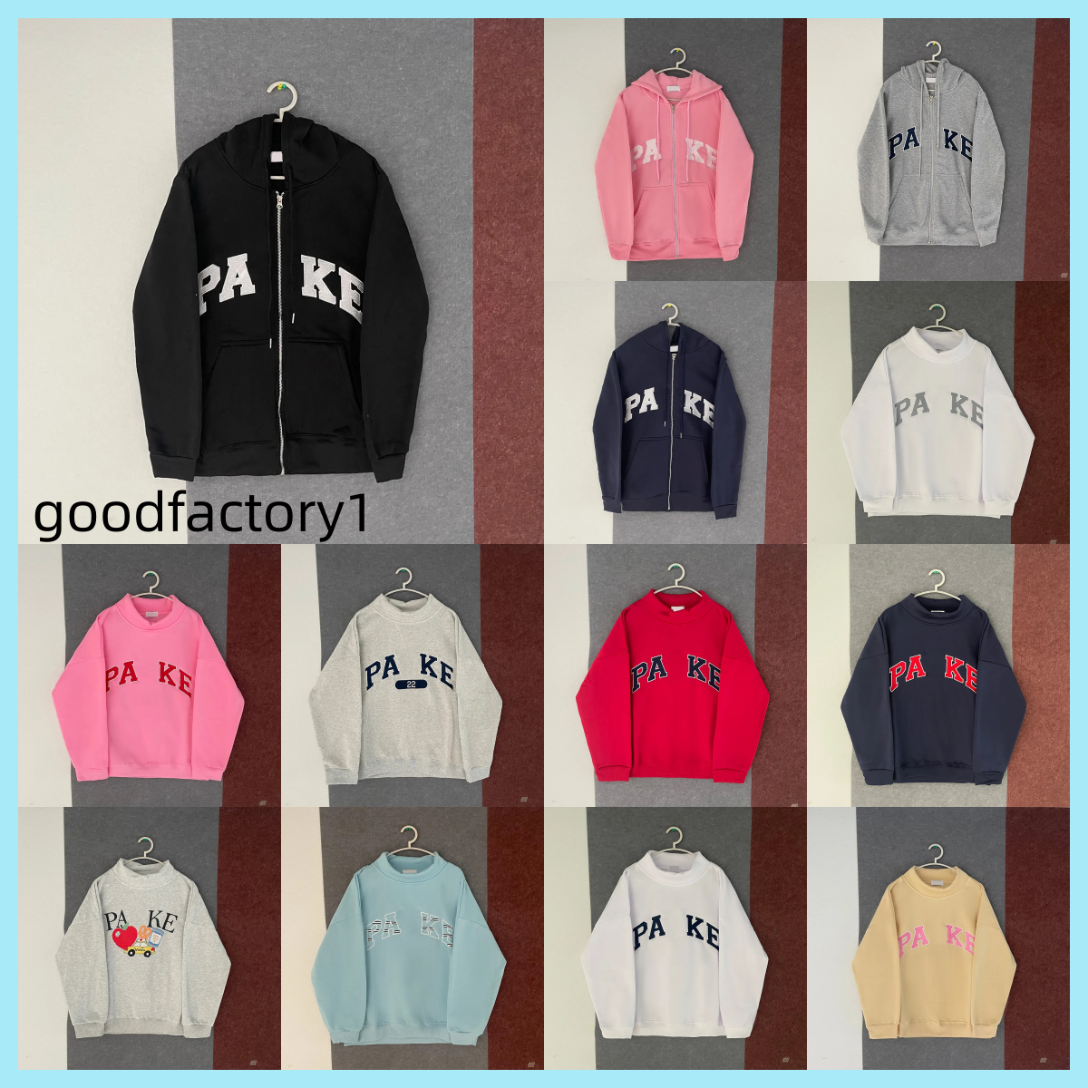Parkes hoodie sweatshirt womens mockneck sweatshirt spring autumn outdoor casual hoodie daily outfit woman loose fit sweatshirt designer parkee hood