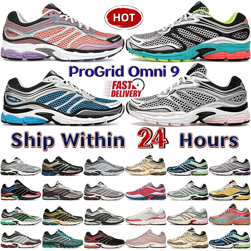 Sauconyy ProGrid Omni 9 Runnine Sneakers Omni9 Saucony ProGrid Guide 7 Triumph 4 Ride Millennium Kinvara Peregrine Xodus Ultra Endorphin Shadow Men