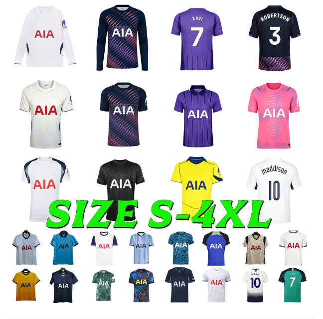 21 22 23 24 25 26 27 Maillots de football MADDISON JOHNSON GALLAGHER 2026 2027 SPURSJersey ROMERO KULUSEVSKI BENTANCUR RICHARLISON SOLANKE XAVI T