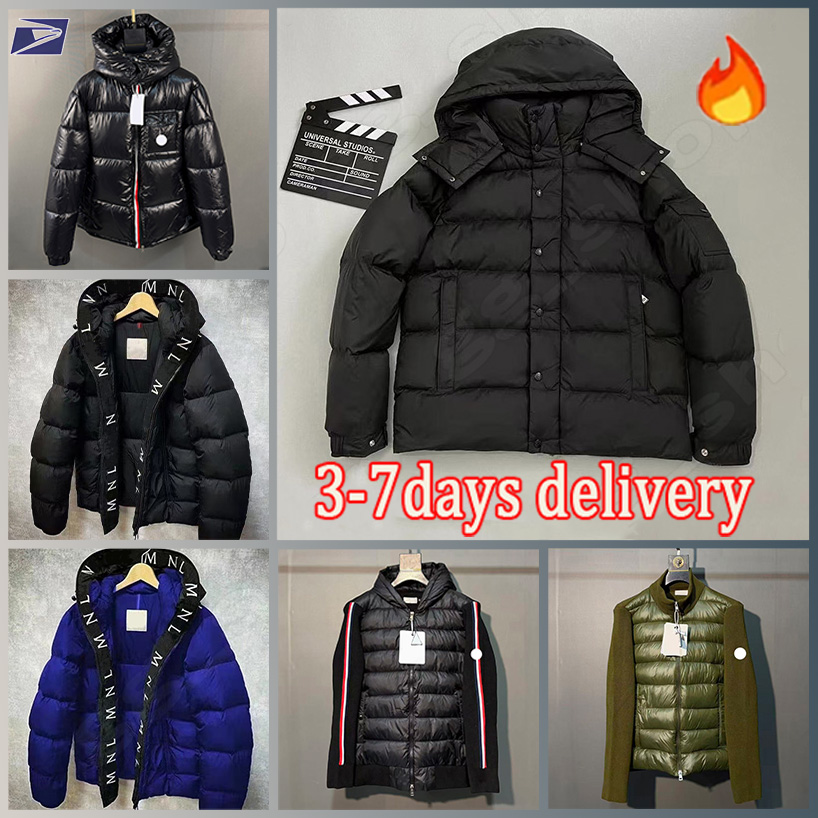 25 Top-tier puffer jacket Designer Men Mens Parka Body Warmer Thick Hooded NFC Coat Veste Winter Jacket Couples Outdoor Warm Feather Asian M-5XL