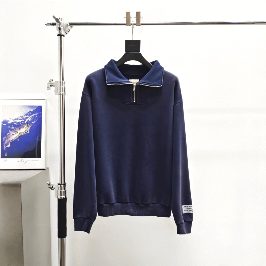Mens Zip Up Sweatshirt Harajuku Unisex Loose Fit Hip Hop Casual Autumn Sweatshirts