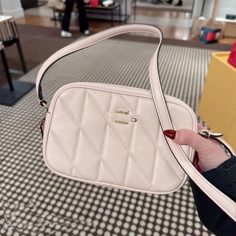 Sac de designer d'expédition gratuite 2026 Nouveau matelassé Jamie Petit sac pour appareil photo Vintage Zipper Petit sac carré Sac à bandoulière