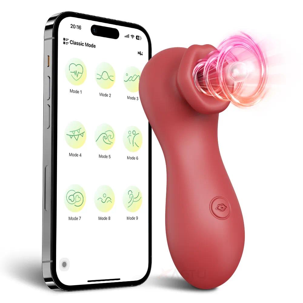 Electric Vibrators Adult Products 10 Suction Modes Clitoral Suction Cup Vibrator Suction Sex toys Dildo Vibrator