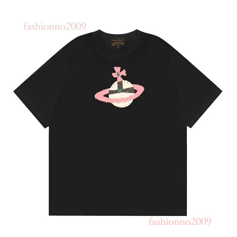 Vivienneity Westwoodity T Shirt Sales Designer Casaul Men Women Streetwear Vivianelys Westwod Short Sleeve Woman Luxury Cotton Polos Mens Vivienmeli