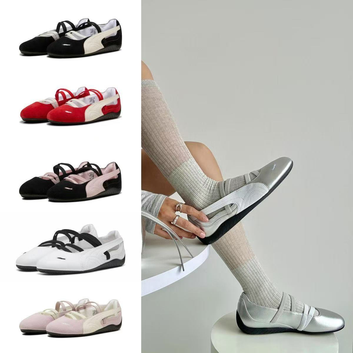 pms Ballet Mary Jane Flat Shoes women loafer 10a luxury sandal Designer comfort Yoga sneaker Sexy dress Cross elastic bandage casual shoe Outdoor Su