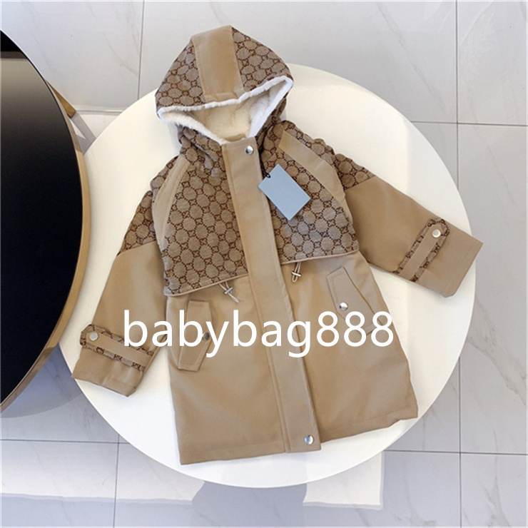 Winter children's brand down jacket Quality fashion children's jacket Designer Down jacket fashion warm windproof jacket size 90-160CM A8