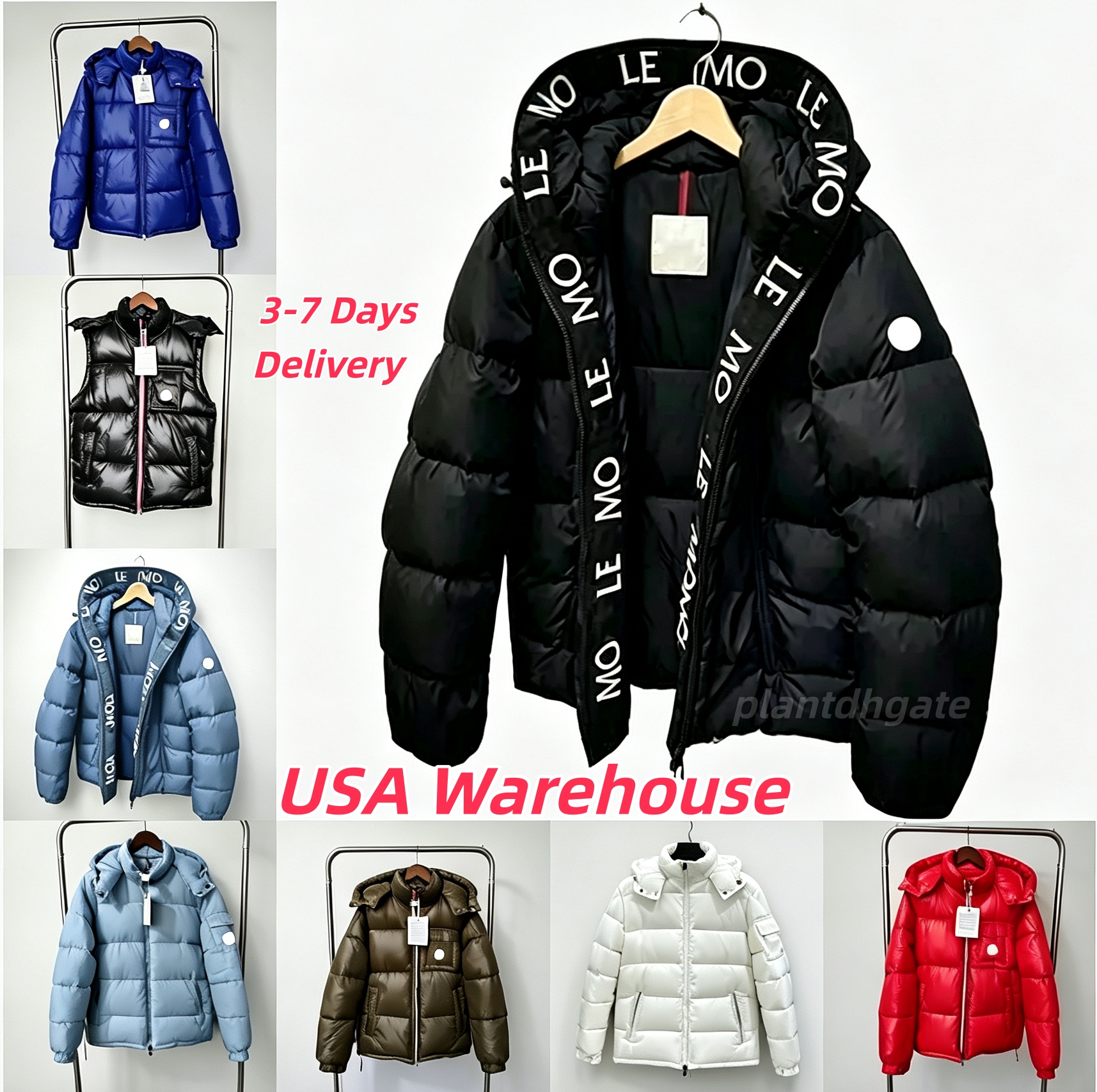 Designer Monconlars winter jacket men puffer jacket down jacket parka puffer coat Waterproof windproof Warm coats Winter Parka designer mens jacket
