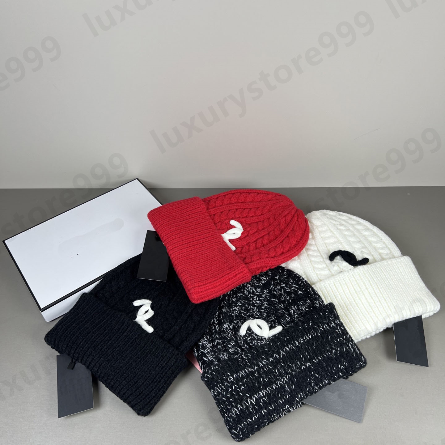 Designer beanies women Luxury Beanie Hat Women's Autumn and Winter New Small Fragrance Fashion Trend Retro Classic Letter Outdoor Warm Knit Hat