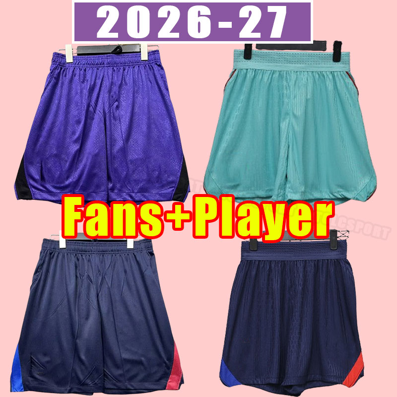 2026 2027 ANSU FATI PEDRI soccer shorts 26 27 LEWANDOWSKI GAVI ADAMA FERRAN RAPHINHA F. DE JONG DEST men bARCELOnas fans player version football