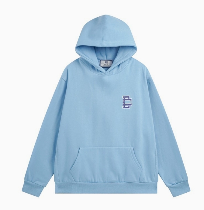 Ericlys Emanuel Hoodie Mens Tracksuits Warm Sweatshirt Loose Pants Womens Set Hip Hop Sweaters Pocket Hoody Clothes Trousers Stock Autumn Winter Eer