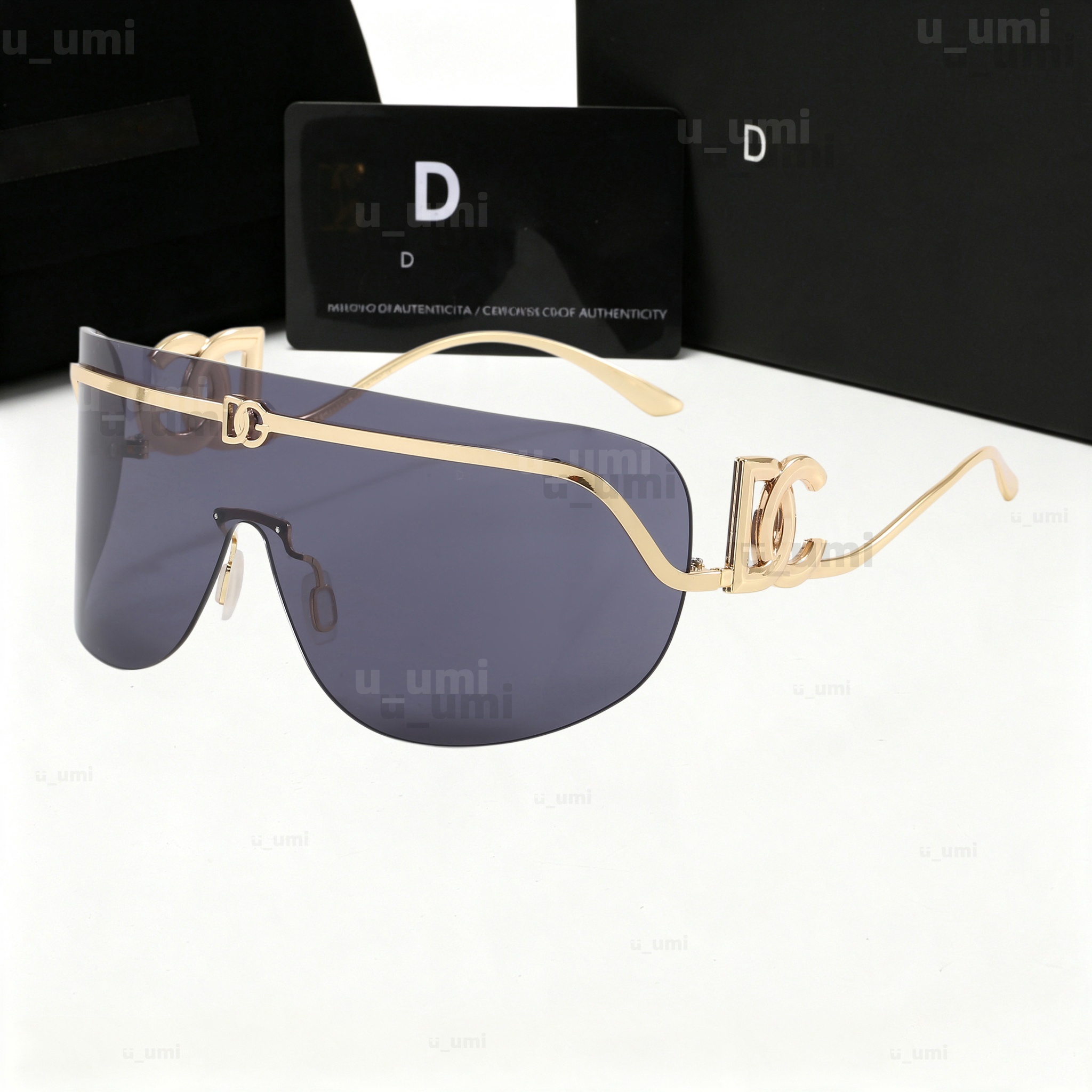 Luxury Vintage Sunglasses for Women Acetate Tortoise Shell Square Frame UV400 Polarized Gradient Travel Eyewear with box
