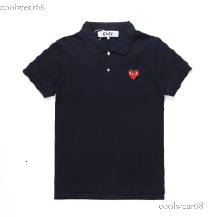 Comme De Garcom Shirt Mens Daily Clothes Designer Clothes Play Polo Shirts Fashion Luxury Brand Classic Fashion Embroidery Eyes Love Tee Shirts 5b4
