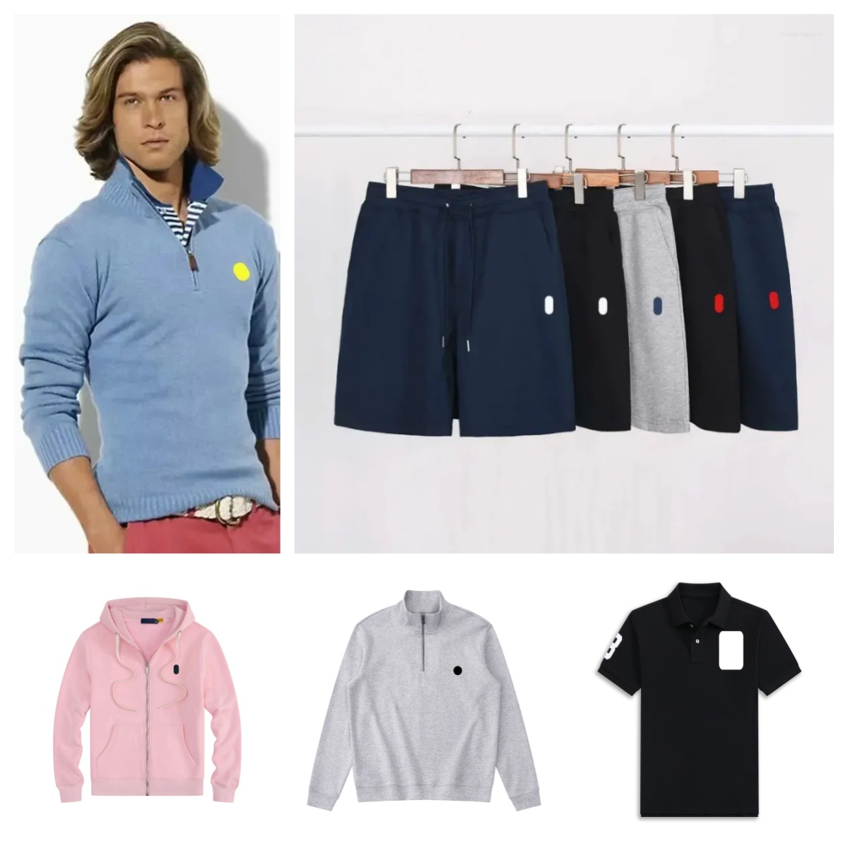Men's shorts designer shirt Woman Cotton Relaxed hoodie Loose tracksuit Embroidery jacket Casual Breathable Business pants Streetwear Classic l