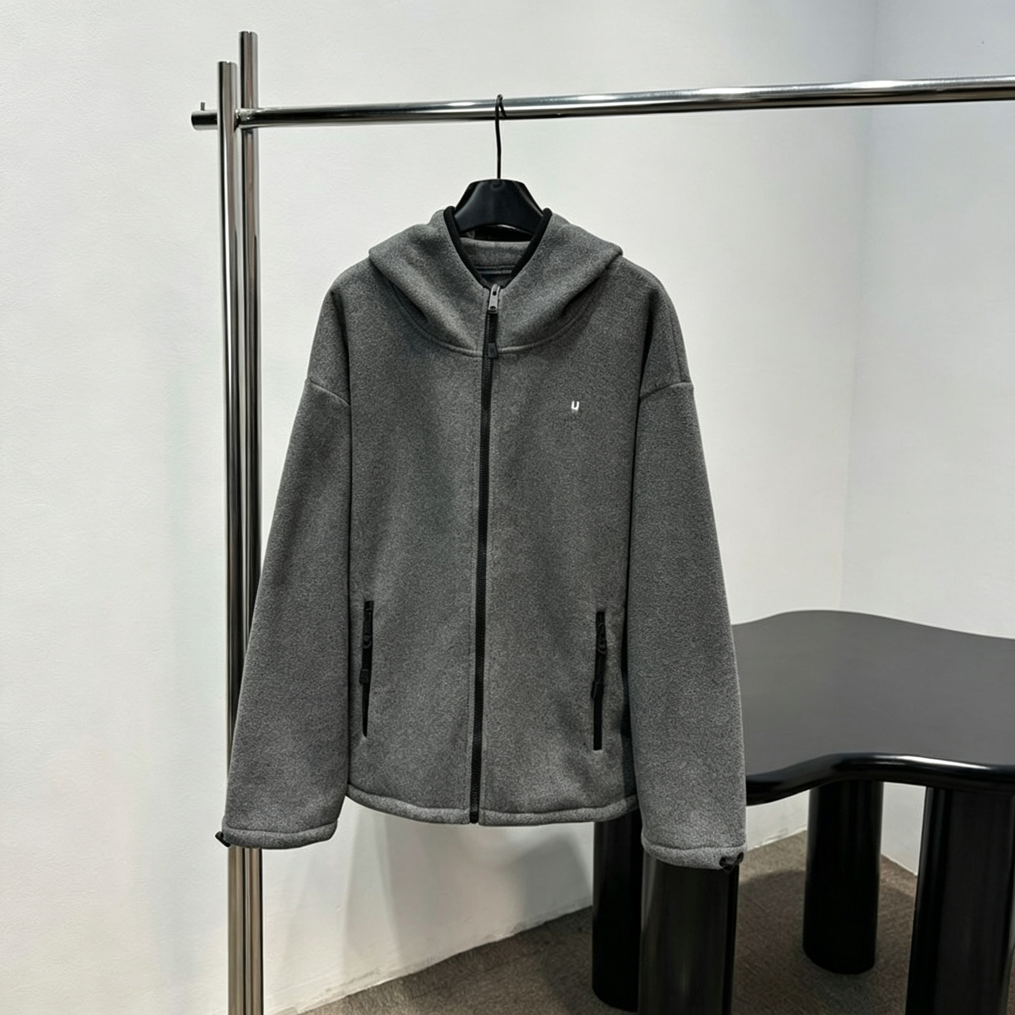 Womens miu coat wool Jacket Designer Zip Polar Fleece Jacket overcoat Embroidery Logo sweatshirt designer jacket Fashion Double Zipper womens coat t