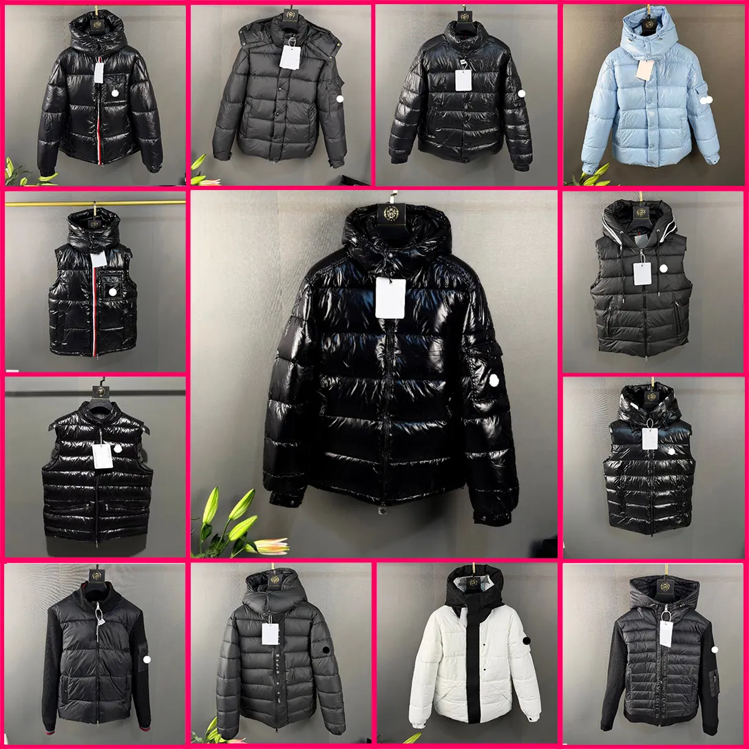 designer winter jacket men puffer jacket down jacket parka puffer coat Waterproof windproof Warm coats winter outdoor mens fast ship S-5XL