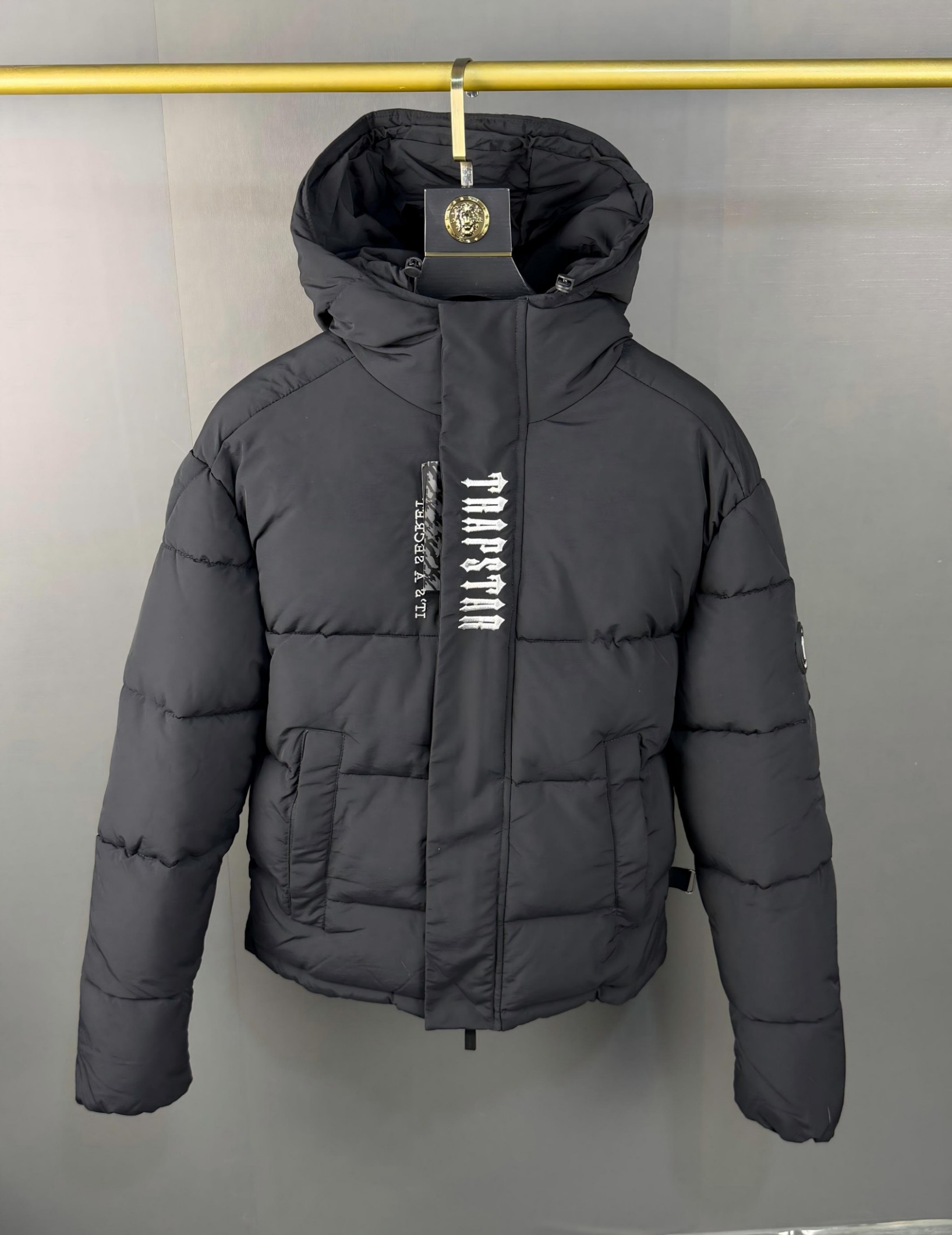winter jacket T Fashion Designer Thick Winter Down Coat Detachable Hood Embroidered Letter American Trendy White Duck Down Puffer Jacket Men Women W