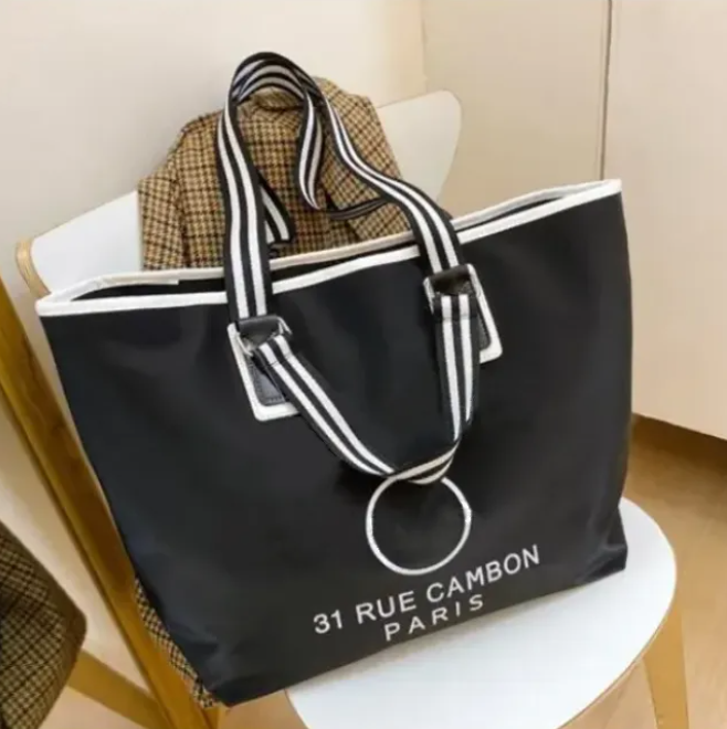 Sac à main de plage de créateur, sac à main en perles de grande capacité, sac fourre-tout en toile classique de haute qualité avec perles, sac à