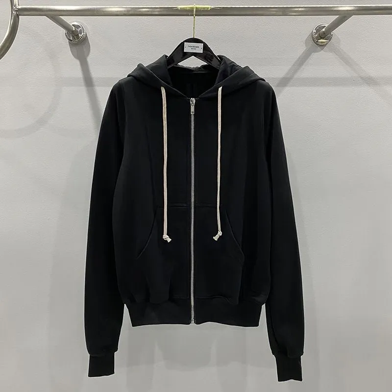Subhuman hoodies designer hoodies New hoodie jacket dark distinctive design with a cinched waist and slim-fit hooded short version zippered knitted