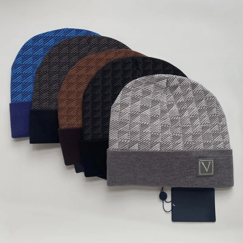 Winter Beanie Designer Skull Cap Knitted Hat Fashion Casquette Bonnet Dressy Warm Hats For Men Outdoor Womens Cappelli Travel Skiing Muts Wholesale