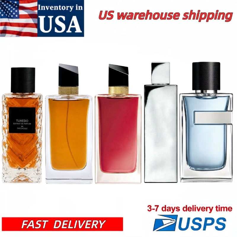 Designer Libre intense perfume Eau De Toilette Spray Perfume Y Male Lasting Fragrance Elegant Fragrance Perfume for Men 100ml Fast Shipping from US